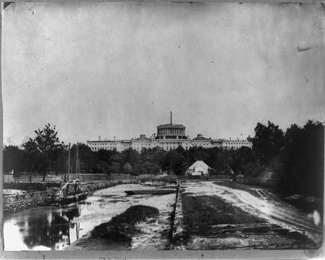 1860photo_uscapitol_washingtoncanalvisiblie
